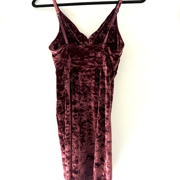 Free People Velvet Mini Dress - Picture 3 of 4
